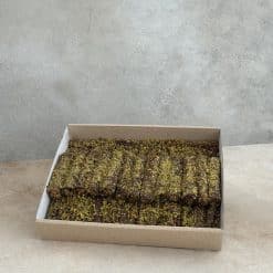 Şeker ilavesiz ve glutensiz Altın Kalem Sarma, doğal, katkısız ve sağlıklı tatlı